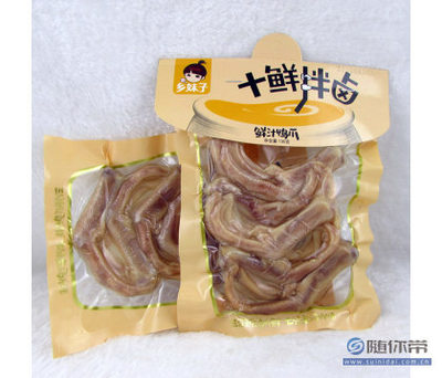鄉(xiāng)妹子十鮮拌鹵鮮汁鴨爪 嘉興瑞佳貿(mào)易商行的批發(fā)優(yōu)選